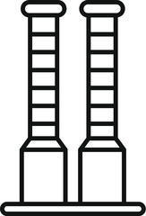 Factory is emitting smoke pollution into the atmosphere