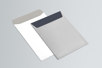 Envelopes png stationery transparent mockup