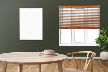 Picture frame png transparent mockup, living room interior design