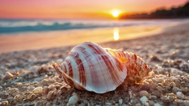 shell on the beach