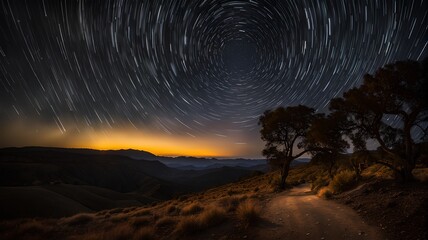 Night sky, Generative AI