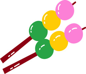 Japanese Food Set dango