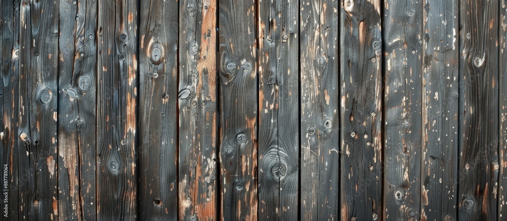 Poster a detailed view of aged wooden boards providing a background texture in a copy space image
