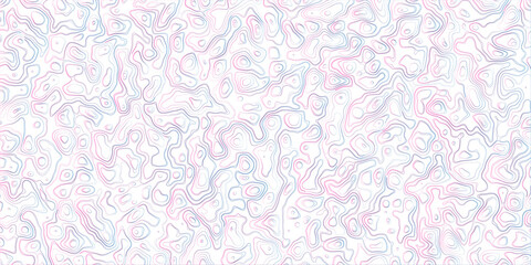 Abstract topography map, topology line map, geographic abstract grid vector background.  © ShadOw