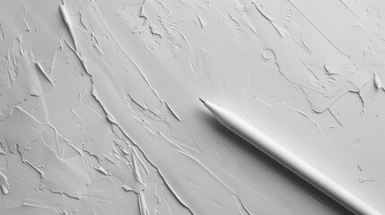 White writing tool and writing surface