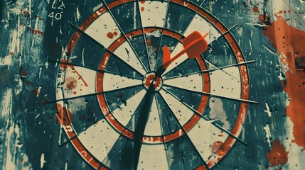 Success An arrow hitting the target perfectly , bullseye, accurate, achievement, goal, precision, successful