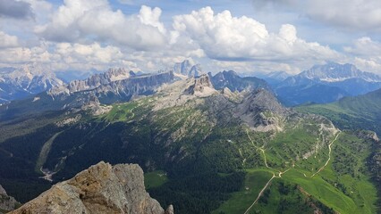 mountains in the alps of Italy