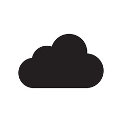Cloud vector icon design template