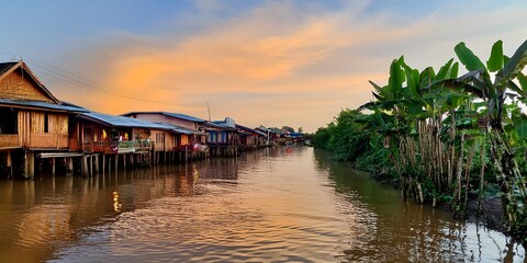 Fototapeta premium Tha Chin River