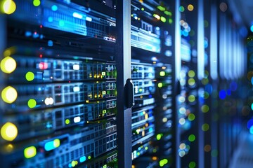 Naklejka premium Efficient computing troubleshooting for LAN networks, providing expert technical support and prompt repairs for seamless operations.