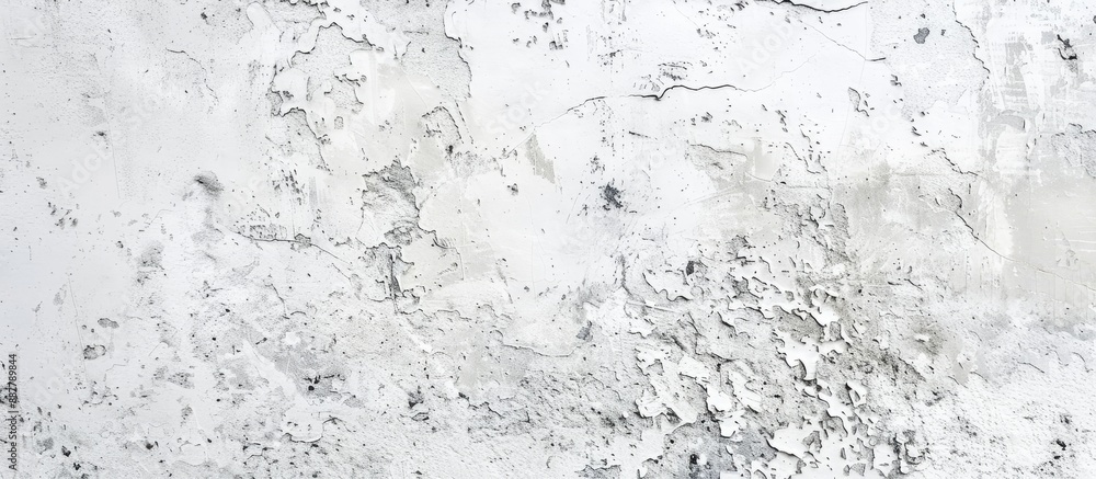 Poster aged white and grey grunge concrete background for images with available copy space