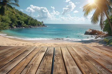 Fototapeta premium Tropical Beach Paradise