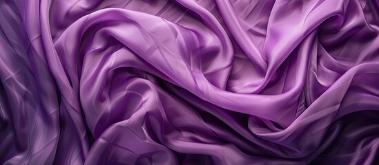 Obraz premium Texture of purple fabric with copy space image