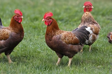 Reising ground hens on the praire