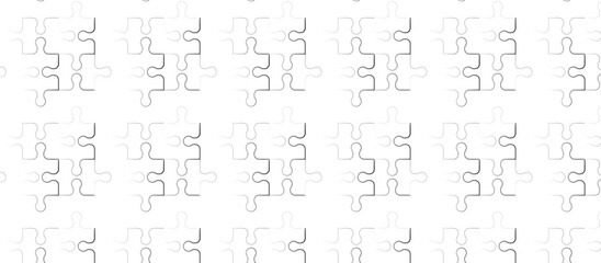 Abstract black and gray technology concept diamond geometric puzzle pattern background. gradient vector art illustration. white and trendy business template . futuristic concept background