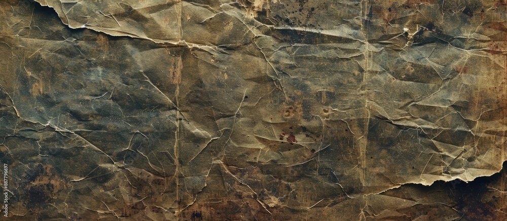 Poster recycled retro paper with a grunge texture featuring grainy elements and natural fibers perfect for 
