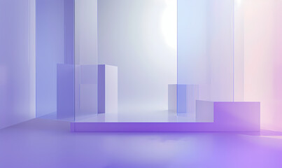 3d render of a modern building