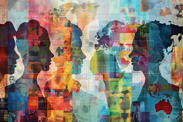 Fototapeta premium Cultural Intelligence Crucial for Success in International Markets.