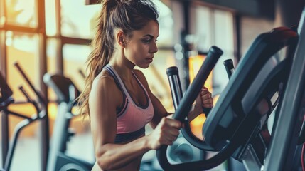 Fototapeta premium Share your tips for staying motivated to go to the gym regularly.