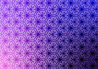 Purple pattern flower cute gradient premium background