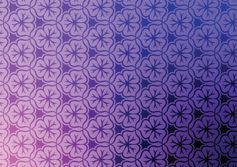 Purple pattern flower cute gradient premium background