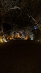 view from a salt cave