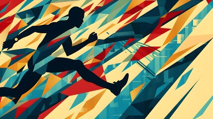 sport banner background vector 