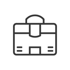 Obraz premium delivery minimalist line art icon logo symbol icon black color only
