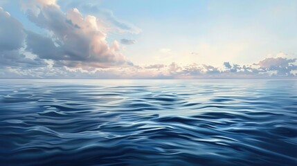 Fototapeta premium Calm Ocean Scene