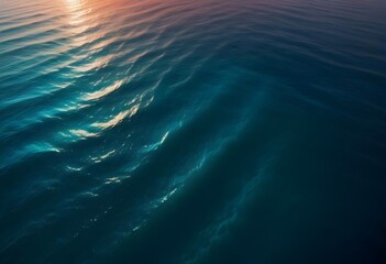 Beautiful beach scenery, high angle view of the sea