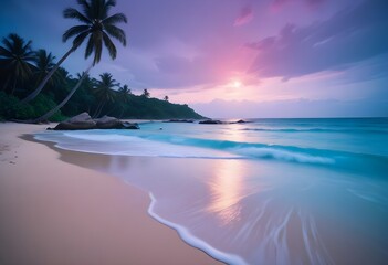Beautiful sea beach photo
