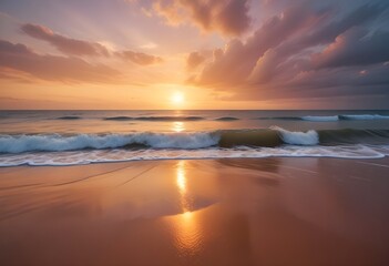 Obraz premium Beautiful sea beach photo