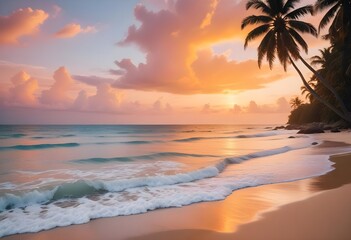 Beautiful sea beach photo