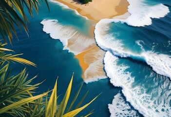 Beautiful sea beach photo