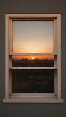 Sunset Evening Window Photo High definition clear, iPhone wallpaper, Galaxy wallpaper, wallpaper, high definition wallpaper