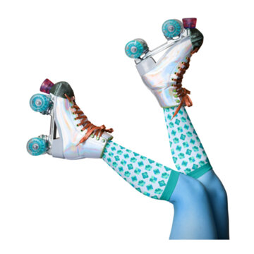 recommend clip art: Metallic roller skate png, transparent background