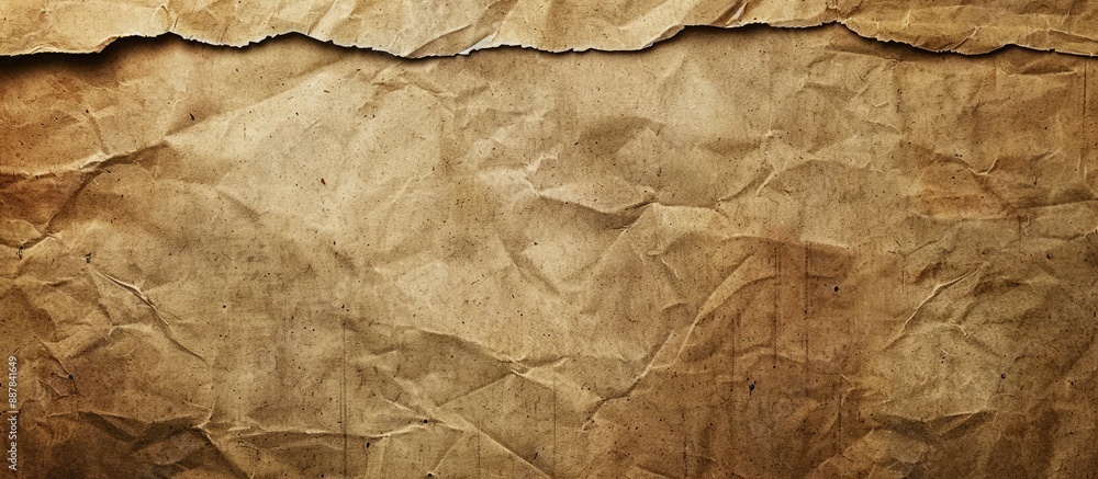 Poster Background with a textured brown paper look ideal for use as a copy space image