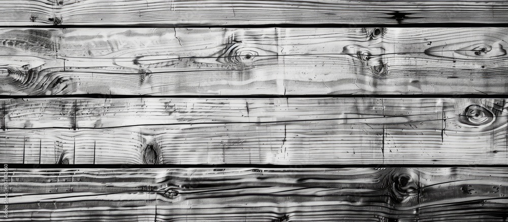 Aufkleber wooden background with black and white color wood texture featuring ample copy space image