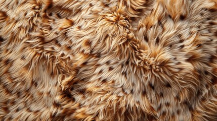 Closeup of Faux Fur Texture