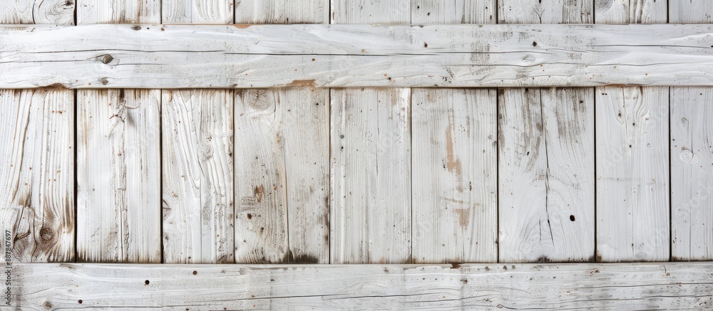 Poster top view of natural wooden plank from the forest the white wood presents original texture suitable a