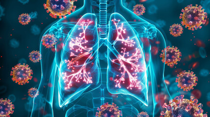 Monoclonal antibodies are used to treat lung cancer. They are created in a lab and designed to target specific proteins on cancer cells, stopping them from growing and dividing.