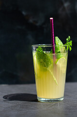 glass of lemonade