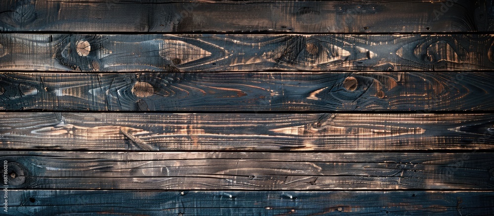 Aufkleber wooden surface providing a background texture for a copy space image