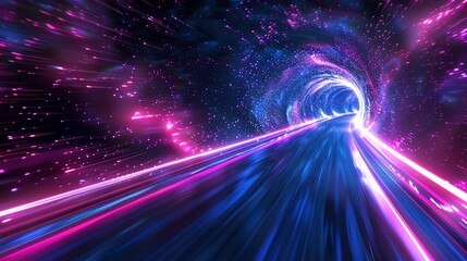 dynamic futuristic colorful light background