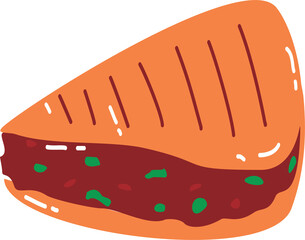 Mexican Food Set quesadilla