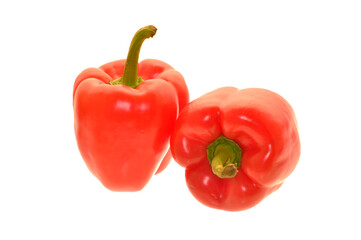 bell pepper isolated on white background
