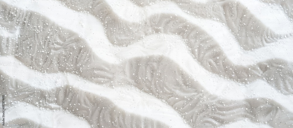 Aufkleber white quartz sand background texture with copy space image