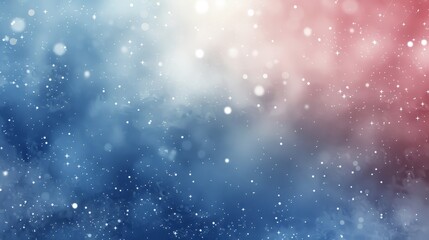 Fototapeta premium Gradient navy to sky blue with shimmering white and red accents patriotic wallpaper