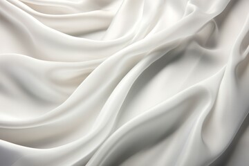 Obraz premium Silk Material Structure Background - Generative AI