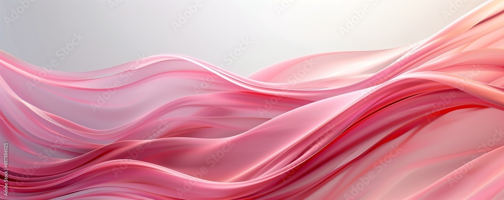 Aufkleber abstract background with silk fabric effect. textile sliding pleats. backdrop for design with copy s
